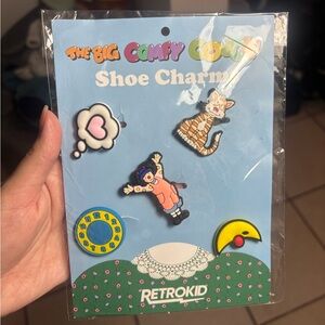 Retro Kid Shoe Charms Set from Big Comfy Couch show